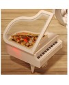 鋼琴 旋轉音樂盒 帶燈光 MUSIC BOX